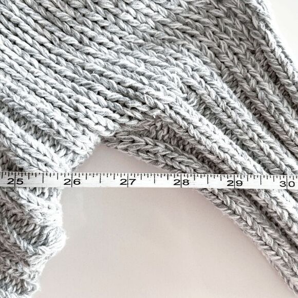 Michael Kors Women's Toggle Closure Dolman Sleeve Turtleneck Poncho Gray Small - Picture 6 of 7